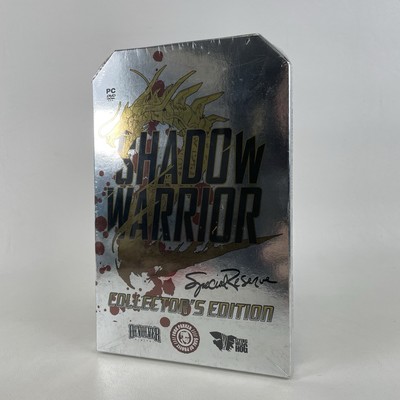 Shadow Warrior 2 - PC - Collector s Ed #715/1000 BRAND NEW SEALED!