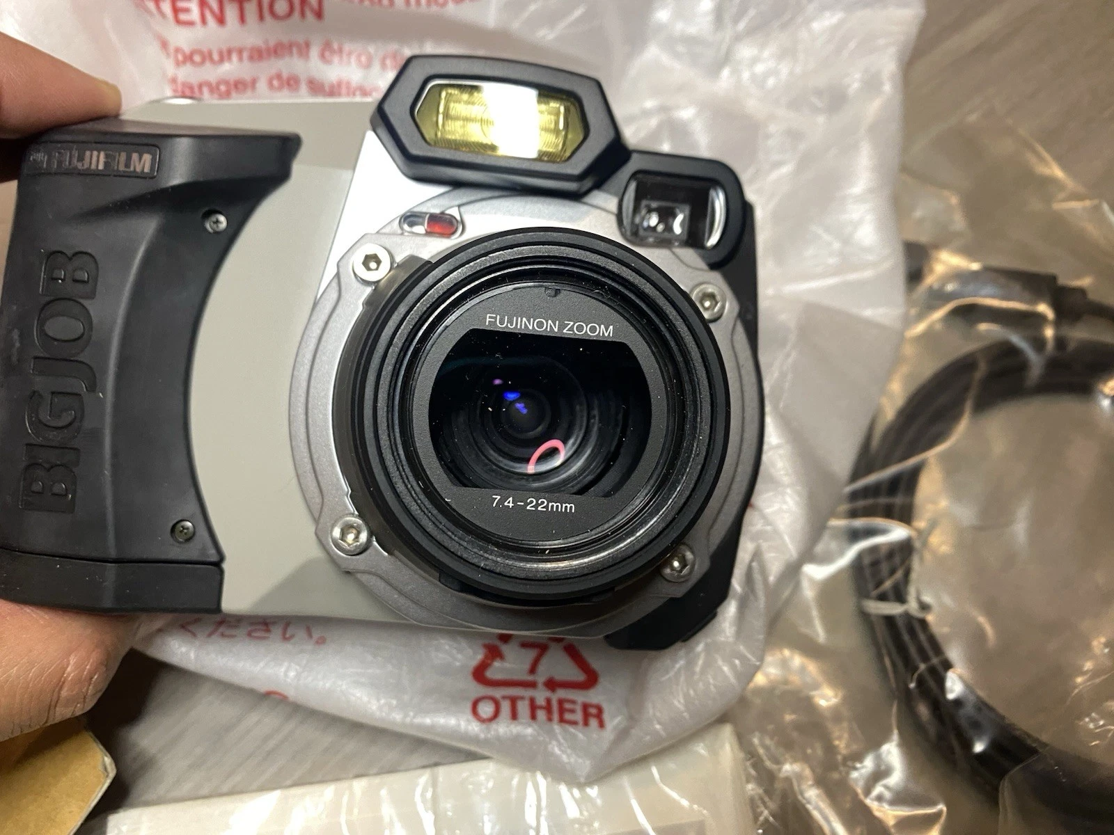 FUJIX DS-260HD BIGJOB Digital Camera Boxed 1998 READ Tested RARE image 3