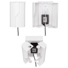 Twin Door Baby Safety Outlet Cover Box for Babyproofing