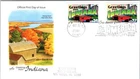 S08-1866, GREETINGS FROM INDIANA, A/C FDC