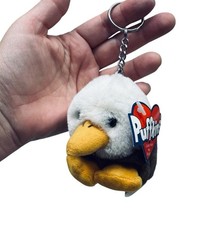 Swibco Puffkins Baldwin Eagle Plush Keychain 1994 Patriotic Bird Backpack Charm