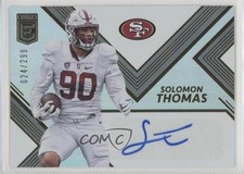 2017 Donruss Elite Elite Rookie Auto 24/299 Solomon Thomas #RA17 Auto 2r7