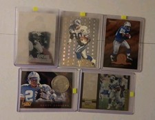 1996 Barry Sanders Pinnacle Collection +1996 Donruss Will To Win +3moreReadBelow