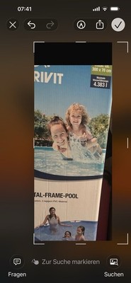 Swimmingpool Neu crivit