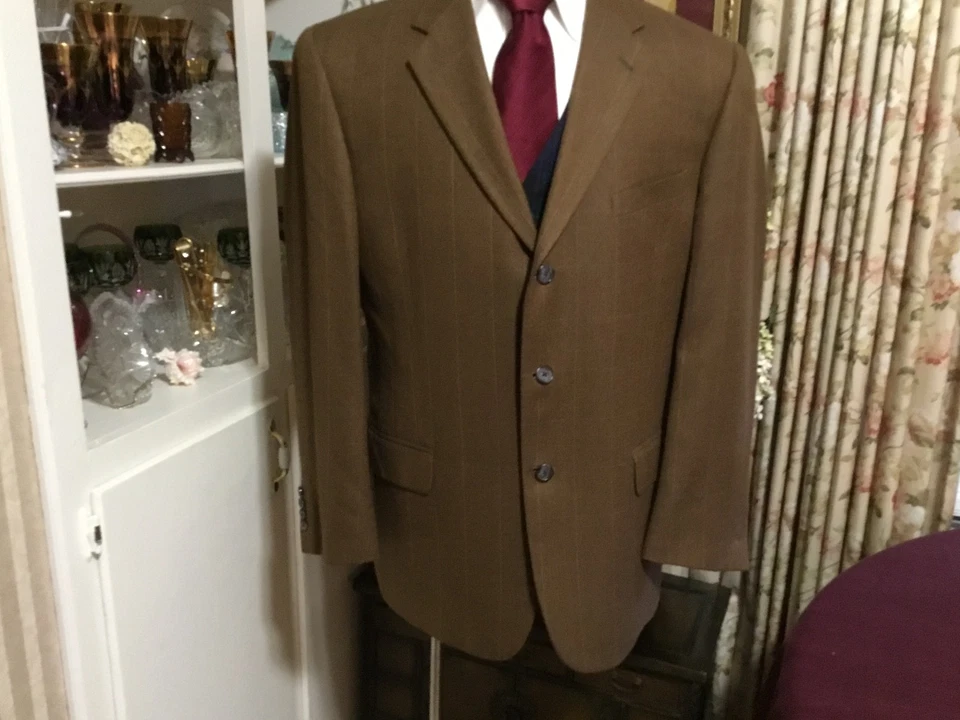 Nuevo Abrigo Chaqueta Deportivo Para Hombre Guapo Joseph Abboud Nordstrom EE. UU. Seda Necana 43R Foto 4 de 4