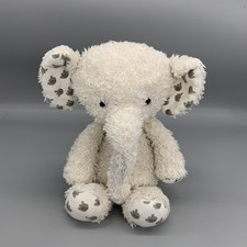 Jellycat Little Moonbeam Elly Elephant - Nugget White Retired 12”