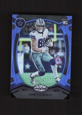 2021 Panini Certified Mirror Blue #141 Simi Fehoko Dallas Cowboys #/75