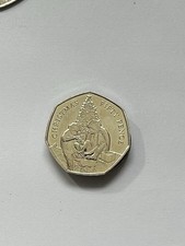 Gibraltar Christmas 50p Coin