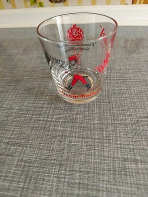 Whisky Glas Johnnie Walker 80 iger Jahre Top Zustand   