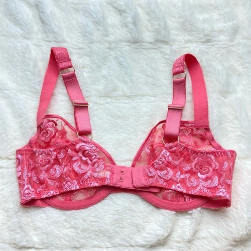 NWOT Myla London floral street lace bra in sherbet 12769 - Picture 7 of 10