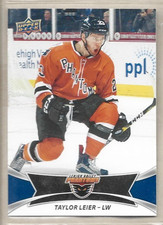 Taylor Leier Lehigh Valley Phantoms 2016-17 UD AHL #27