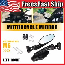 Motorcycle Mirrors Rearview Stealth Mirrors for 2025 Ninja 500 400 650 30