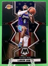 2021-22 Panini Mosaic - National Pride LeBron James #246 LA Lakers