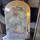 Marx USA Championship Hockey  Vintage Table Top Pinball Game Nonworking Flipper!
