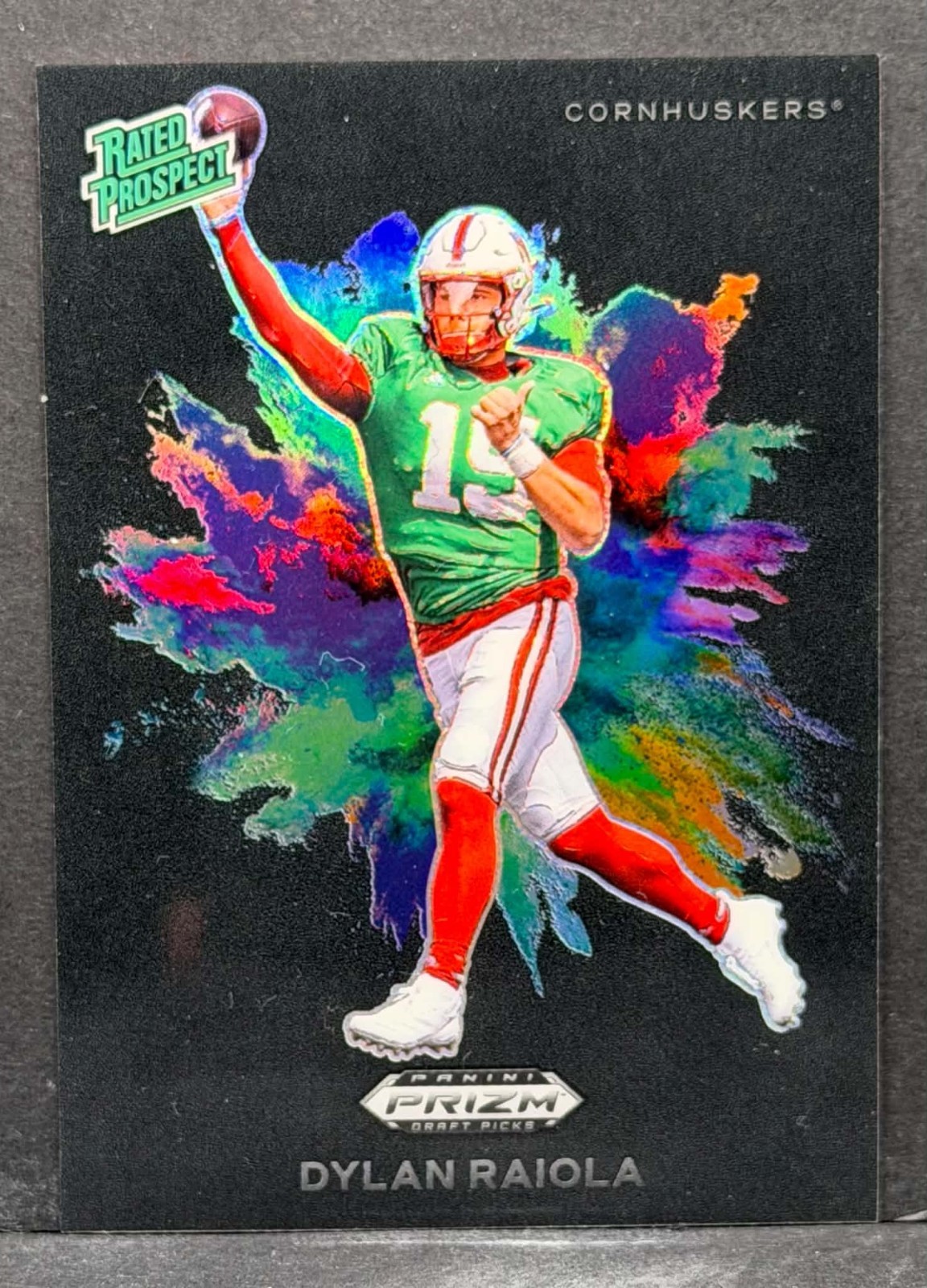 2024 Panini Prizm Draft Picks Black Color Blast - Dylan Raiola #CB-1 Case Hit SP