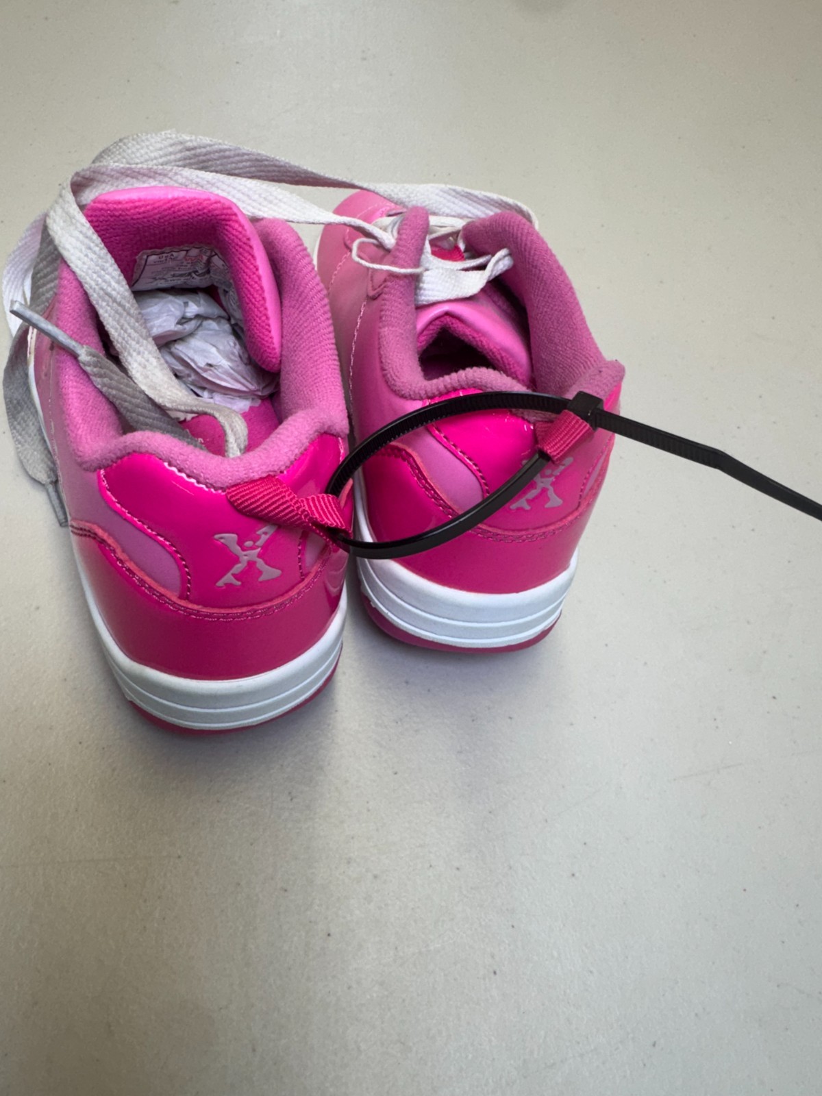 Sidewalk Sports RE X2 Kids Wheeled Trainers Pink White Girls UK 12 / EU 31 image 6