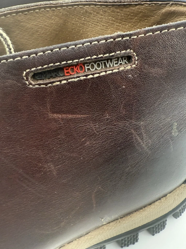 Botas Chukka Marcecko Cuero Tobillo Informales Talla 13 Negras Hombres Foto 2 de 4