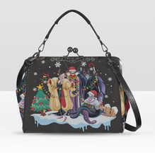 Disney Villains Evil Queen Cruella Christmas Shoulder Cross Body Bag Satchel NEW