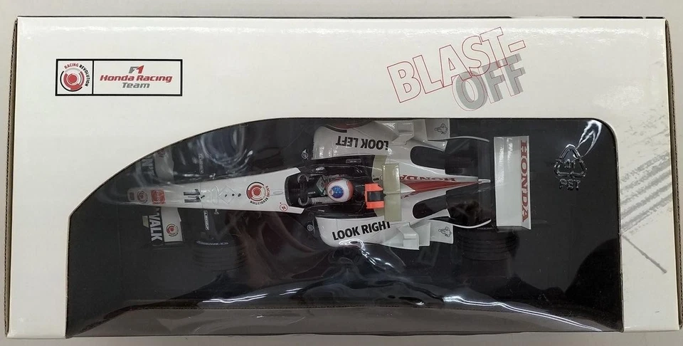 Pauls Model Art Jenson Button Show ar 2006 EN 1 18 HONDA RACING F1 AR - Image 3 of 4