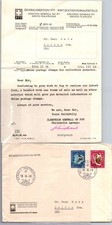 GOLDPATH: Switzerland cover 1948 to USA with letter CV909_P17