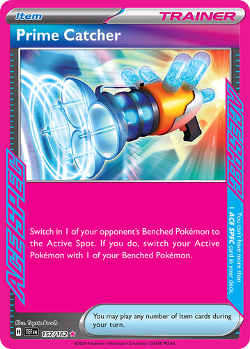 Prime Catcher 157/162 - Temporal Forces - Pokemon TCG - ACE SPEC Rare