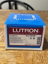 LUTRON NTLV-1000-WH NOVA T MAGNETIC LOW VOLTAGE SLIDE DIMMER WHITE NTLV-1000