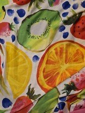 Vintage Echo Oversized Fruit 55X52 Scarf Wrap