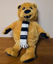 Penn State University Nittany Lion 14" Mascot Plush with  Pull Out PSU Football