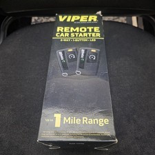 Viper - 2-way 1-button - Remote Start System Keyless Entry - Black Viper - 2-way 1-button - Remote Start System Keyless Entry - Black