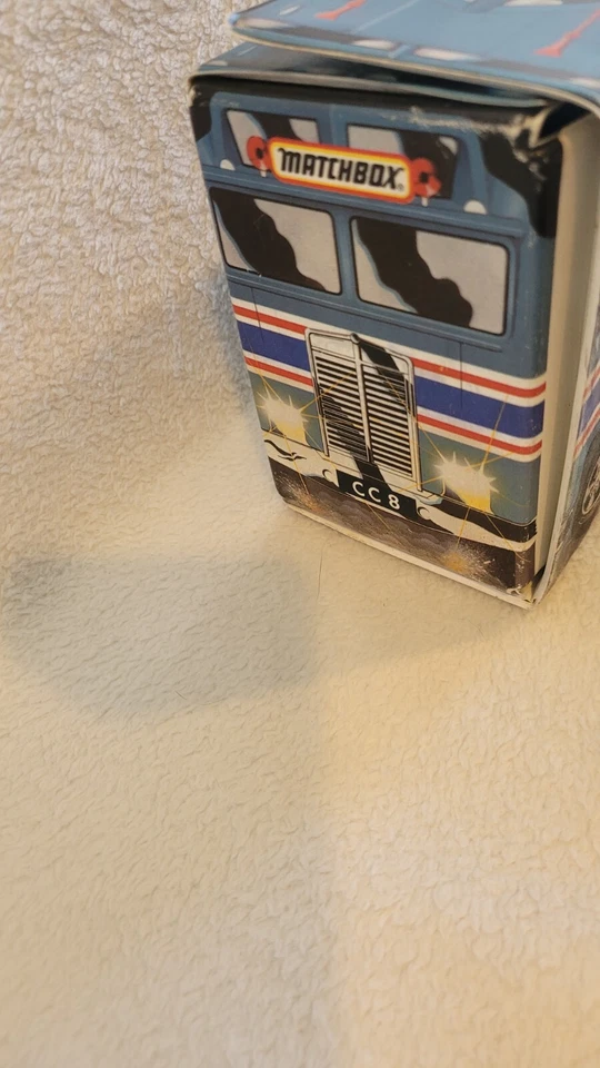 Vintage Matchbox Convoy Truck Carry Case W/ Plastic Insert 1983 - Image 3 of 4