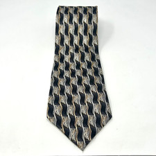 Vintage Burma Bibas 100% Imported Silk Men’s Neck Tie Made In USA X-Long
