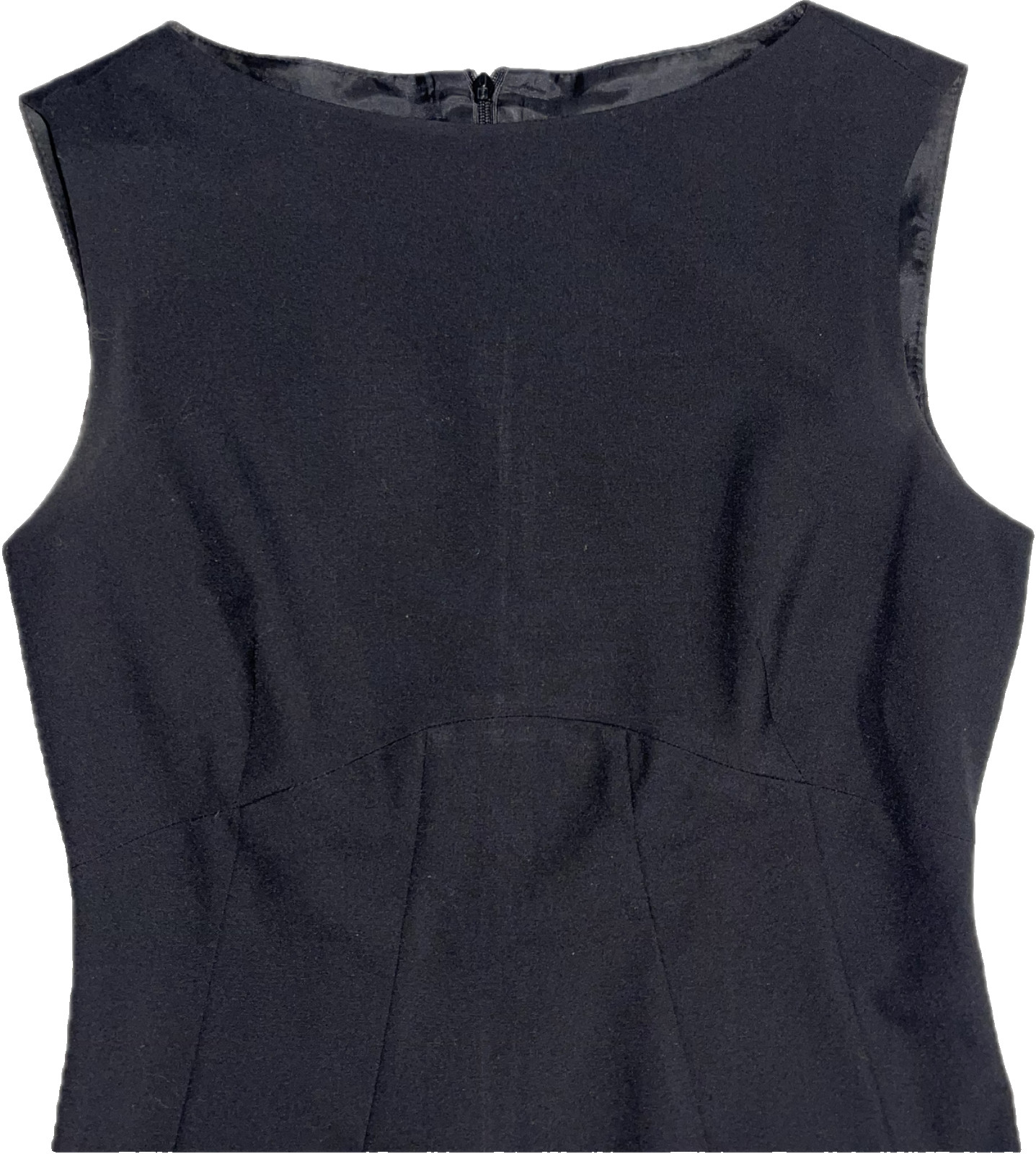ZARA BASIC Dress Classic Elegant Solid Sleeveless… - image 2