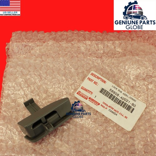 GENUINE OEM TOYOTA 20052011 CENTER CONSOLE LID LOCK GRAY 58908