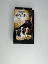 Wizarding World of Harry Potter Playing Cards Universal Studios New with Box