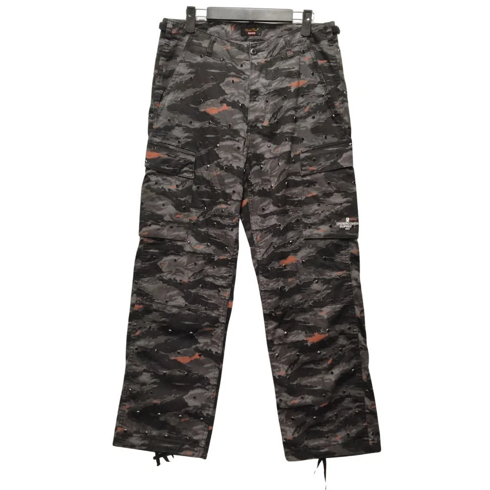 SUPREME × UNDERCOVER pantalon cargo clouté camouflage authentique / 35076