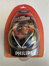 Philips Cats Eye Headphones HS510 New Analog Reflectivr Strip 