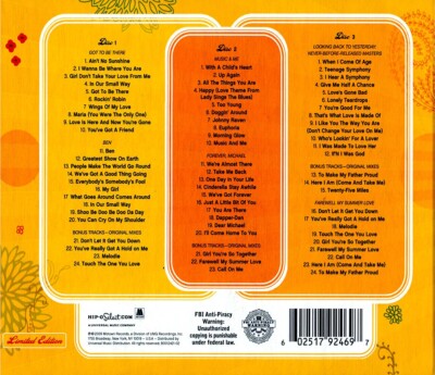 Michael Jackson: Hello World 1972-75 Motown Solo (Remasterd) 3CD