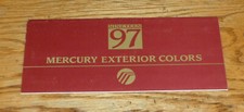 Original 1997 Mercury Exterior Colors Sales Brochure 97 Grand Marquis Cougar