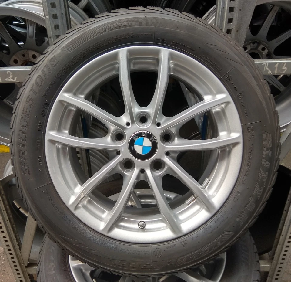 4 Orig BMW Winterräder Styling 378 205/55 R16 91H 1er F20 F21 2er F22 F23 679620 - Bild 2 von 3