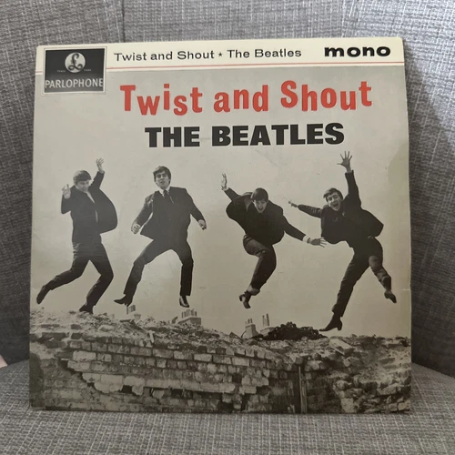 The Beatles  - Twist And Shout -  UK Picture Sleeve PS 7" EP EX ORIGINAL