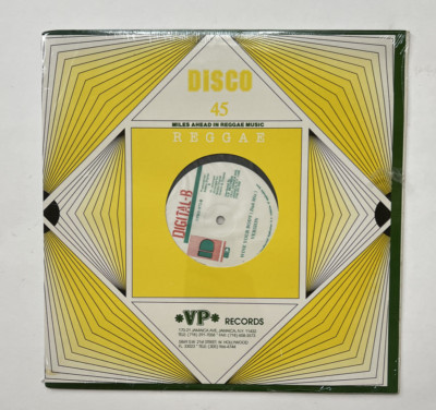 Vintage Disco 45 Reggae LP Vinyl Album VP Records, Wine Your Body, New Sealed