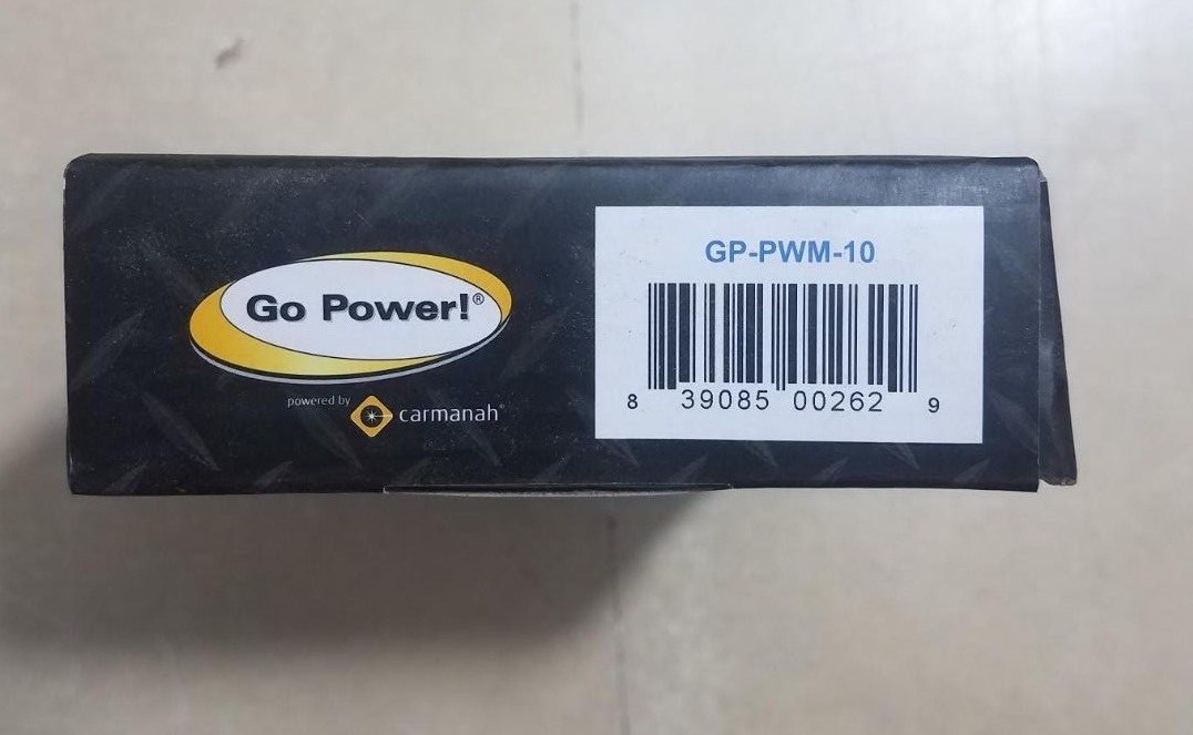 Go Power 10 amp PWM Solar Controller GP-PWM-10
