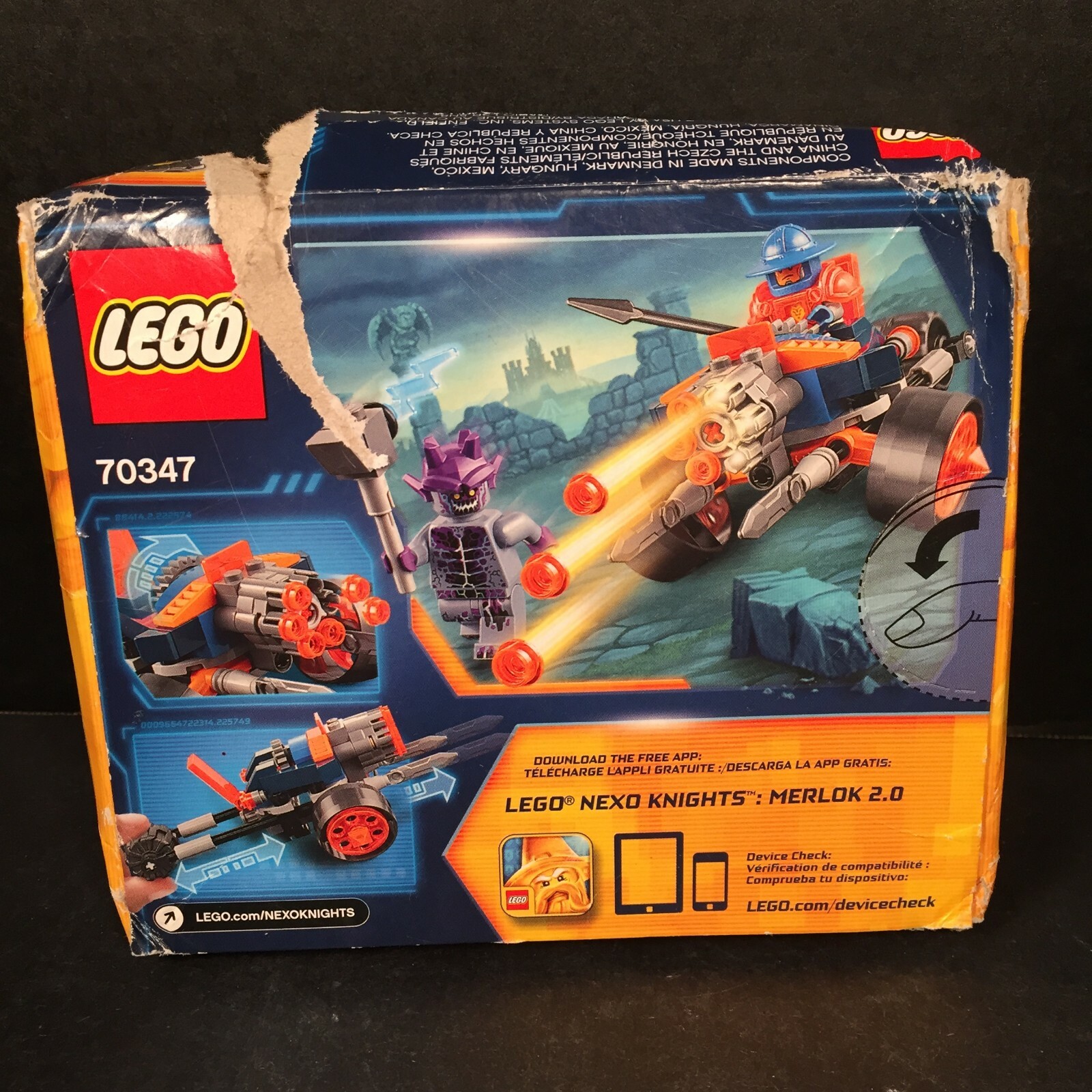 lego damaged box