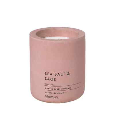 blomus Duftkerze -FRAGA Withered Rose - Duft: Sea Salt & Sage Ø 9 cm Nr. 65656