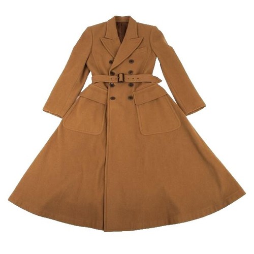 ジャケット・アウター JeanPaul GAULTIER Burgundy Wool Coat Women's Jean Paul Gaultier Burgundy Belted Trench Coat Jacket Size