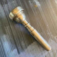 Blessing 7c Silver Tone Brass Trumpet Mouthpiece Vintage