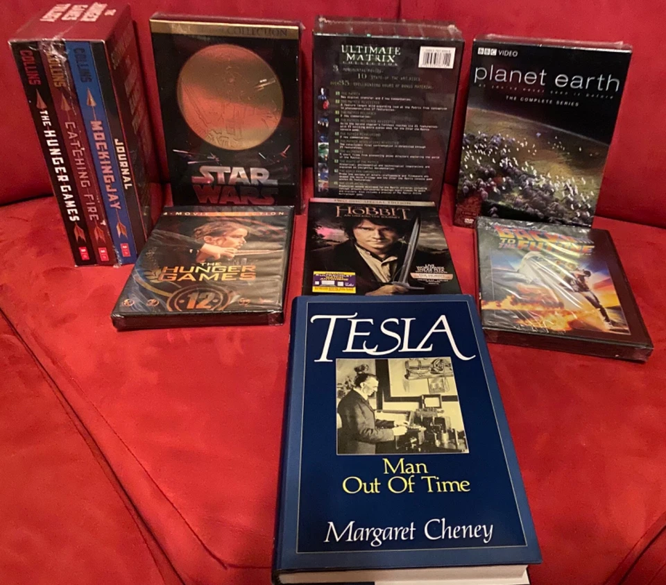 The Matrix, Star Wars, Back To The Future,Hobbit, Hunger Games,Tesla, Earth-New - Image 2 of 4