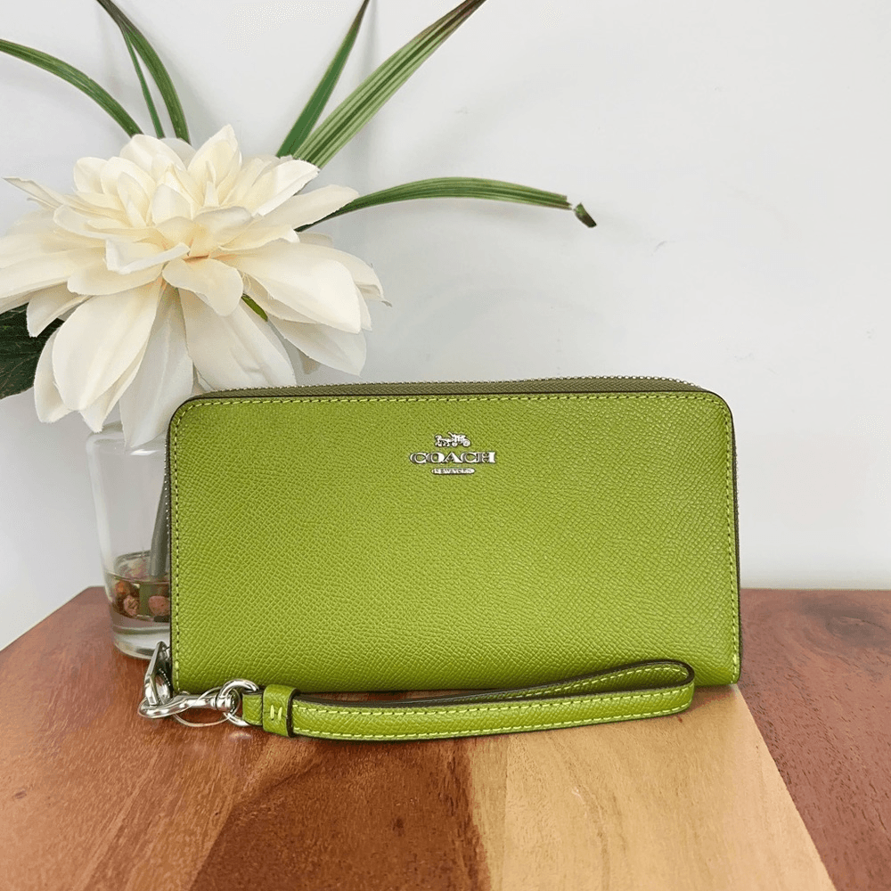 NWT Coach Long Zip Around Wallet | eBay