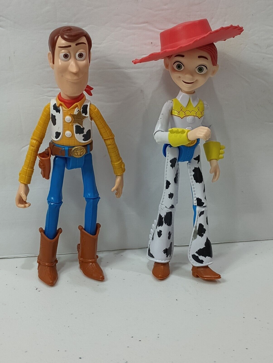 Woody And Jessie Toy Story/Pixar/Disney Posable Figurines 9