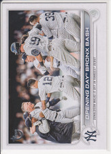 2022 Topps Update Opening Day Bronx Bash /99 Vintage Stock Yankees Aaron Judge
